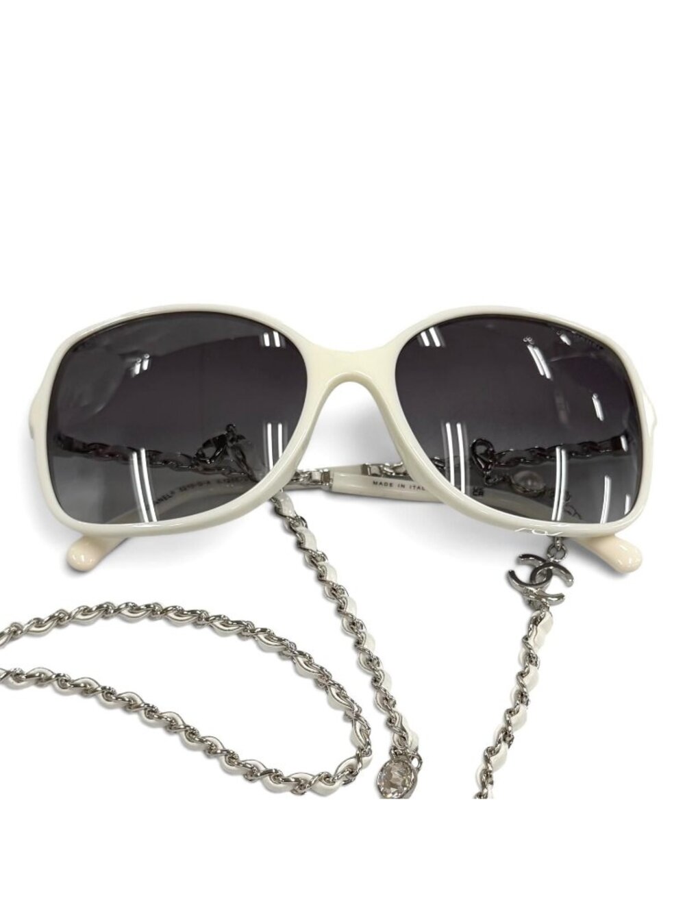 Chanel Square Eyewear White